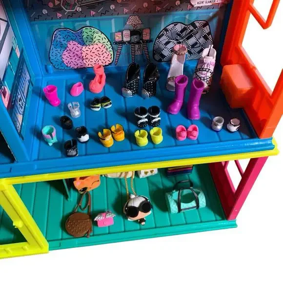 Huge LOL Surprise Doll Lot 40+ Dolls, 3 OMG Fashion Dolls, Playset & Accessories